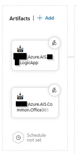 Release pipeline office365connection